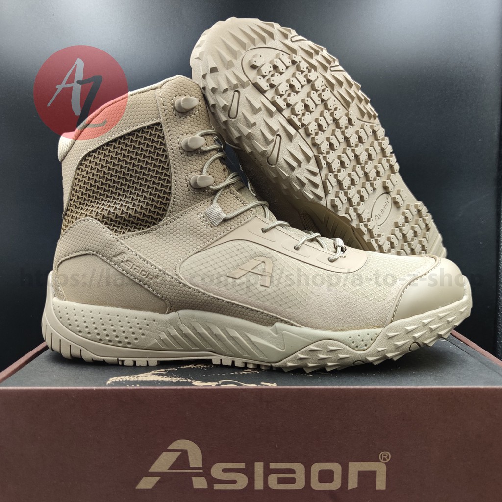 RAGON ASIAON High Cut Tactical Patrol Boots 599A for Military Outdoor ...