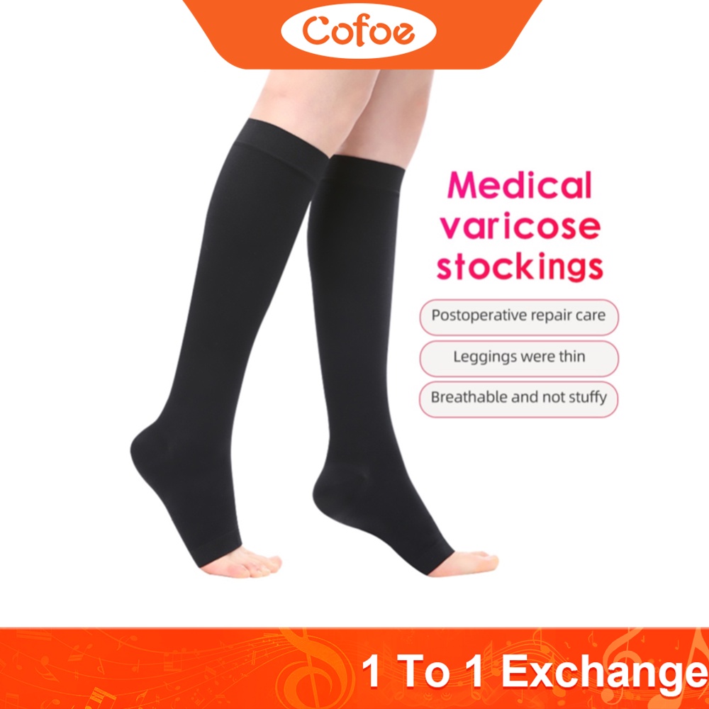 Cofoe Medical Varicose Veins Socks Compression Elastic Anti-thrombosis ...