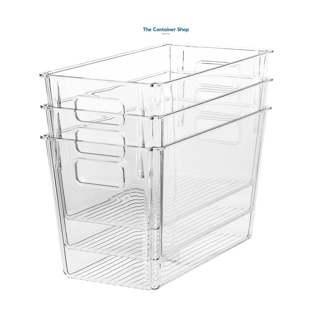 Container Shop MEDIUM Transparent Clear Storage Desktop Wardrobe ...