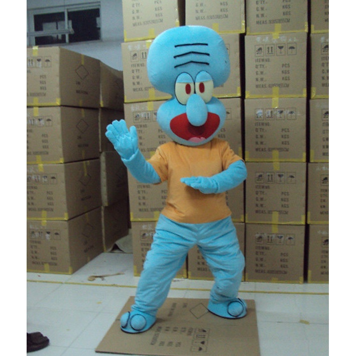 Pai Daxing Spongebob Squarepants Adult Mascot Costume Cosplay Fancy Dress Outfit Patrick Sandy 8751