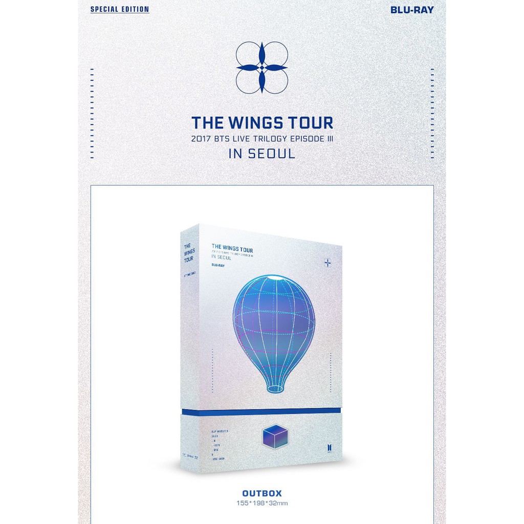 OFFICIAL] BTS 2017 The Wings Tour In Seoul Blu-ray | Shopee