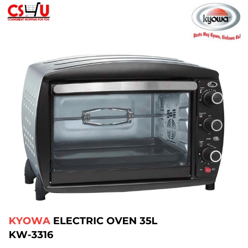 Kyowa Electric Oven W/ Rotisserie and Convection 35Liters KW3316