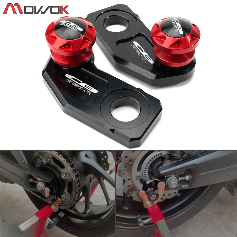 For CB 650R CB650R CBR650R CBR 650R 20192024 Motorcycle Chain Adjustment Bracket Block Swingarm