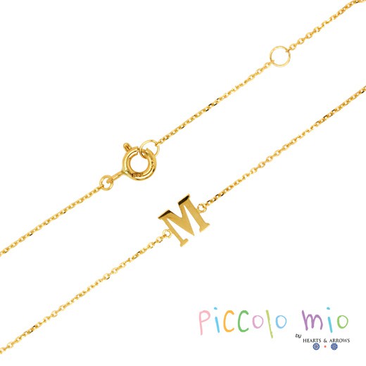 Piccolo Mio Kids 14K Gold Initial A hotsell Bracelet