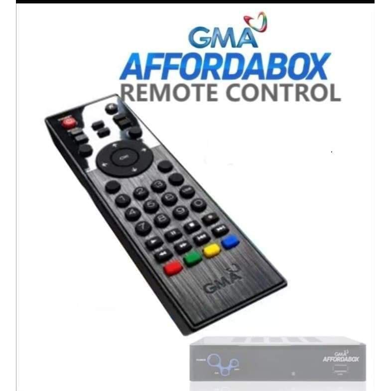 REMOTE CONTROL FOR GMA AFFORDABOX DIGITAL BOX | Shopee Philippines