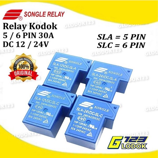 5PCS SLA 12VDC SL A 12V DC SONGLE Teljesítmény Relé PCB Típus - Foto 2