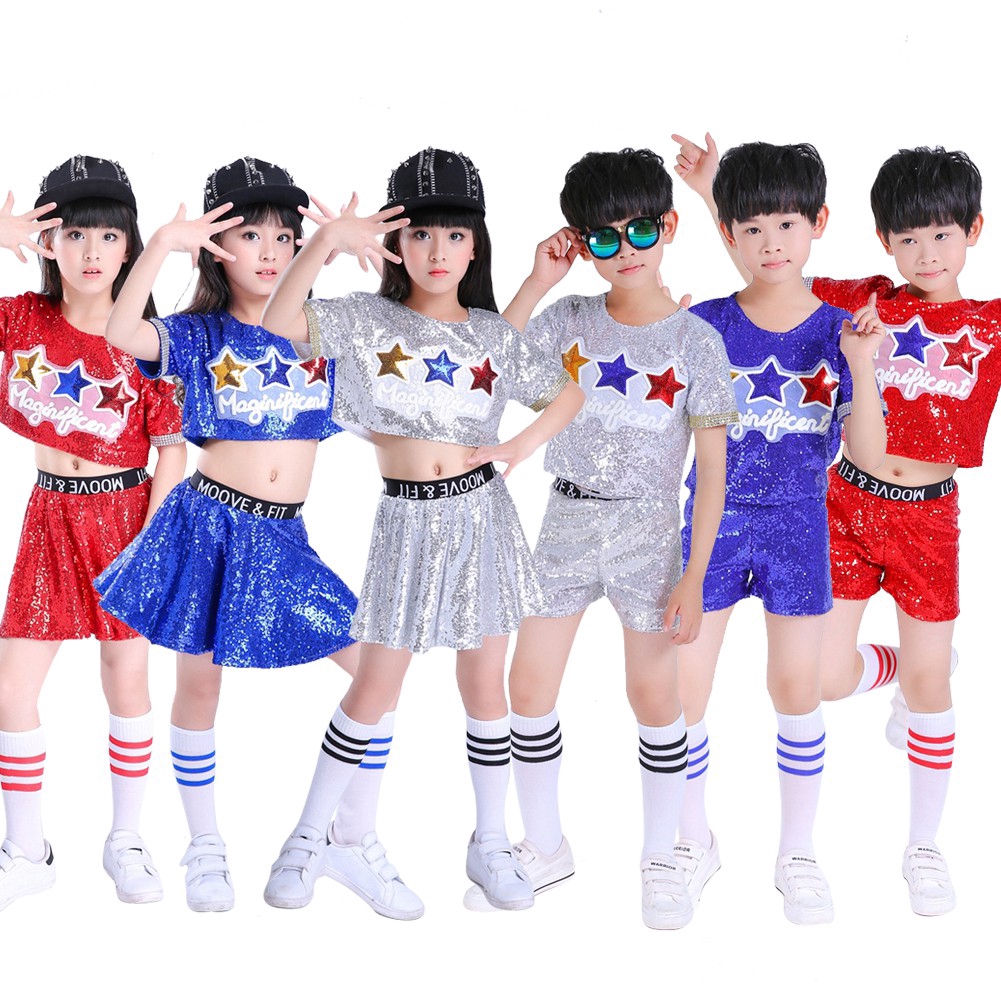 LOLANTA Teen Sequins Costume, Summer Dance Outfits, India