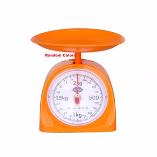5kg , 3kg, 2g, 1kg Manual Kitchen Scale Large Capacity Plastic Analog Food  Weighing Scale