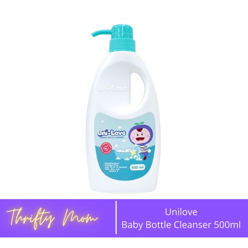 Unilove Baby Bottle Cleanser in a Pump Bottle Shopee Philippines