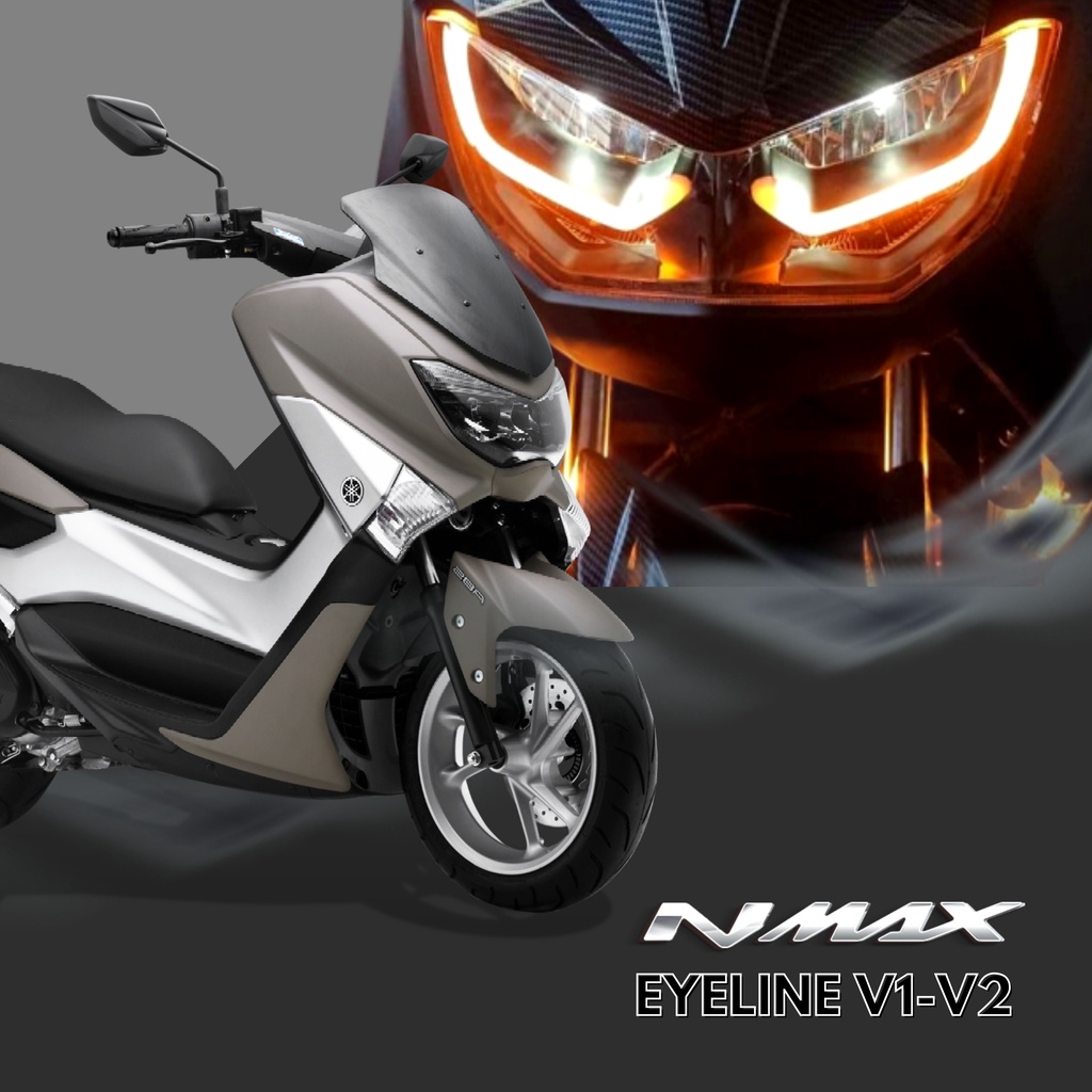 EYELINE NEMO HEADLIGHT MASK/FRAME FOR NMAX V1 AND V2 (PARK LIGHT ...