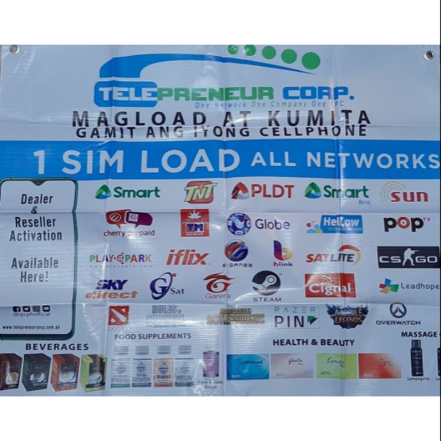 Load Dealer Tarpaulin | Shopee Philippines