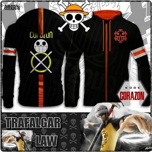 Corozon trafalgar law Marioudo anime jacket mixed models Shopee Philippines