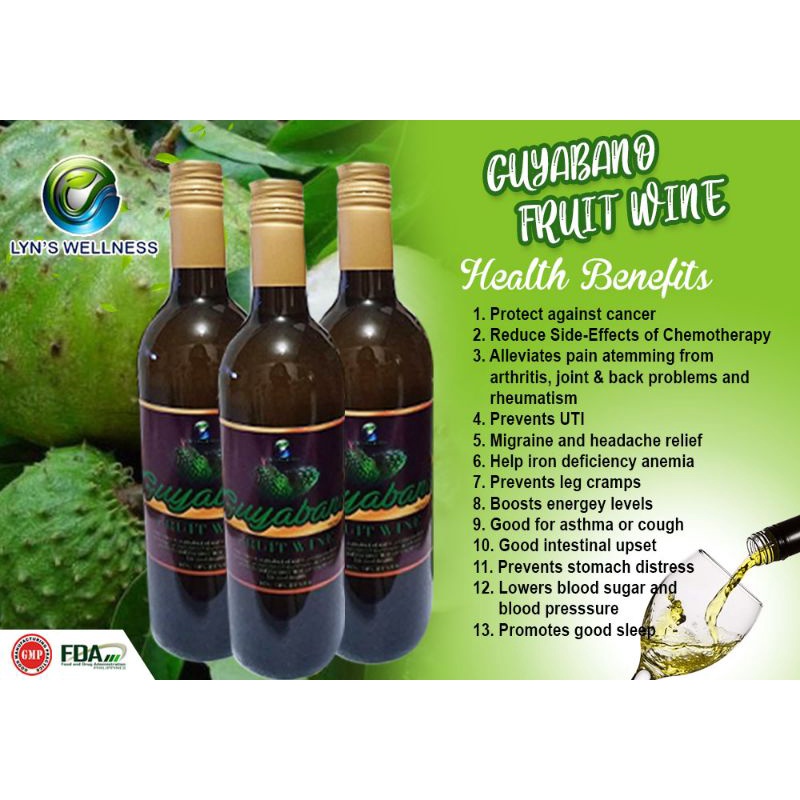 Guyabano Fruit Wine( 750ml) Shopee Philippines