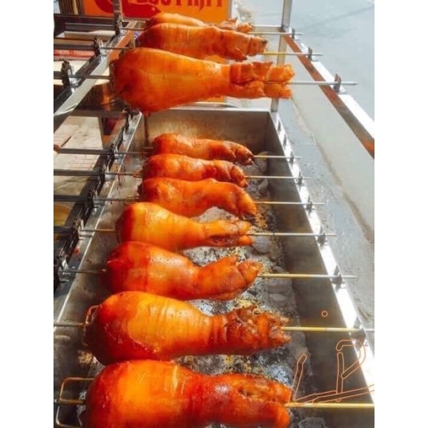 Pork Spring Skewers/ Boneless Pork Leg Grilled Skewers/ Boneless Pork ...