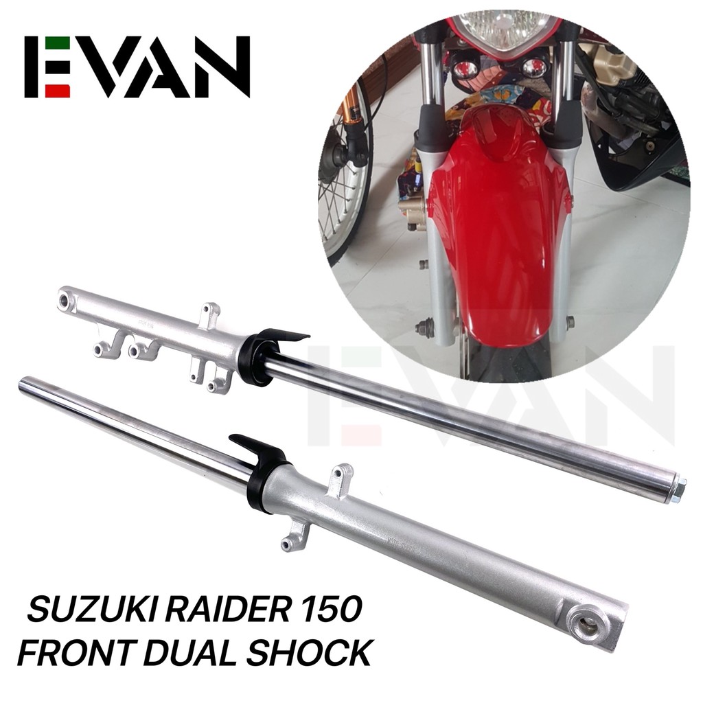 EVAN.PH Suzuki Raider 150 Carb/Raider 150 Fi Front Shock Assembly Heavy ...
