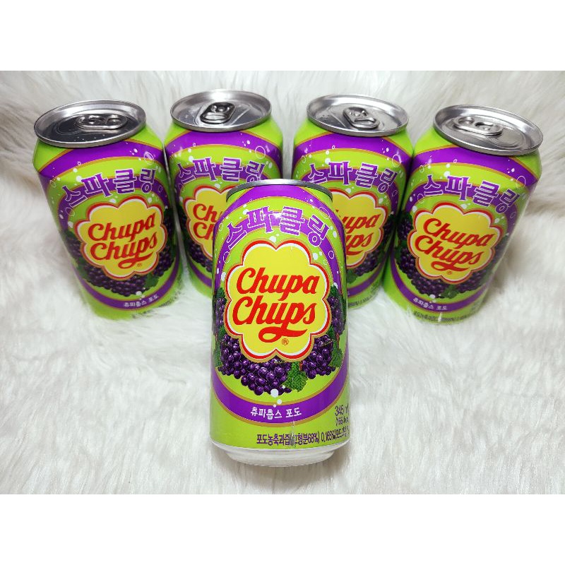 Chupa Chups Grapes Flavor Sparkling Drink 345ml | Shopee Philippines