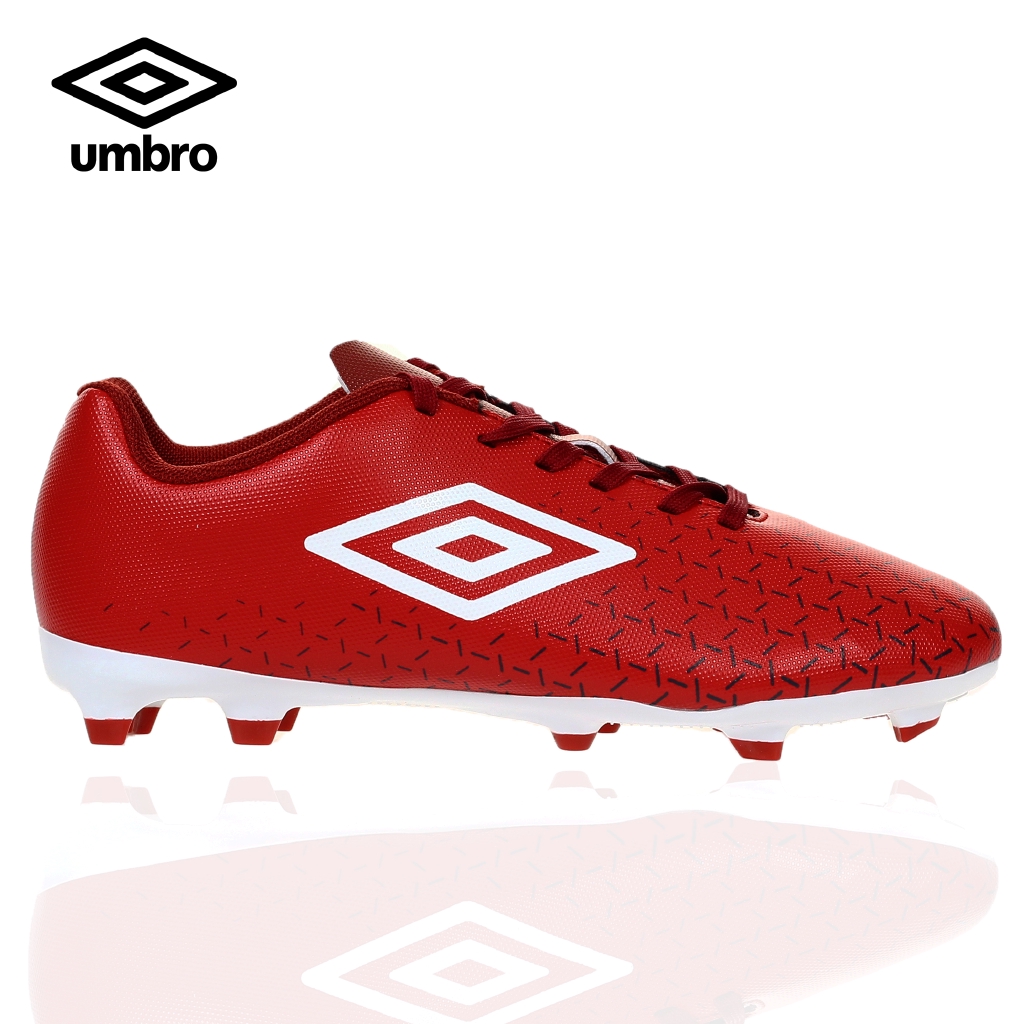 Umbro Velocita V Club FG Football Shoes for Men (Red) Shopee Philippines