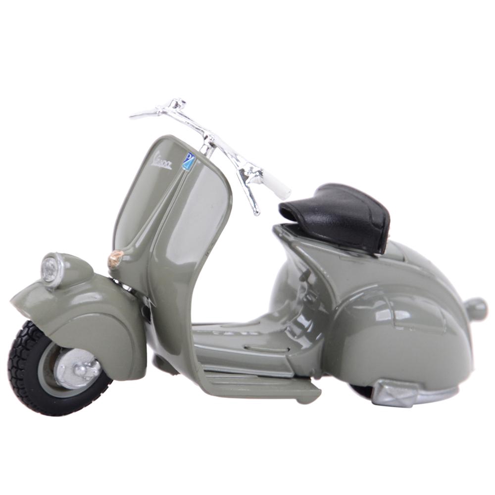 Modellino Vespa 150 PX Verde Scala 1:18 - Diecast Metal Con Piedistallo - Foto 9