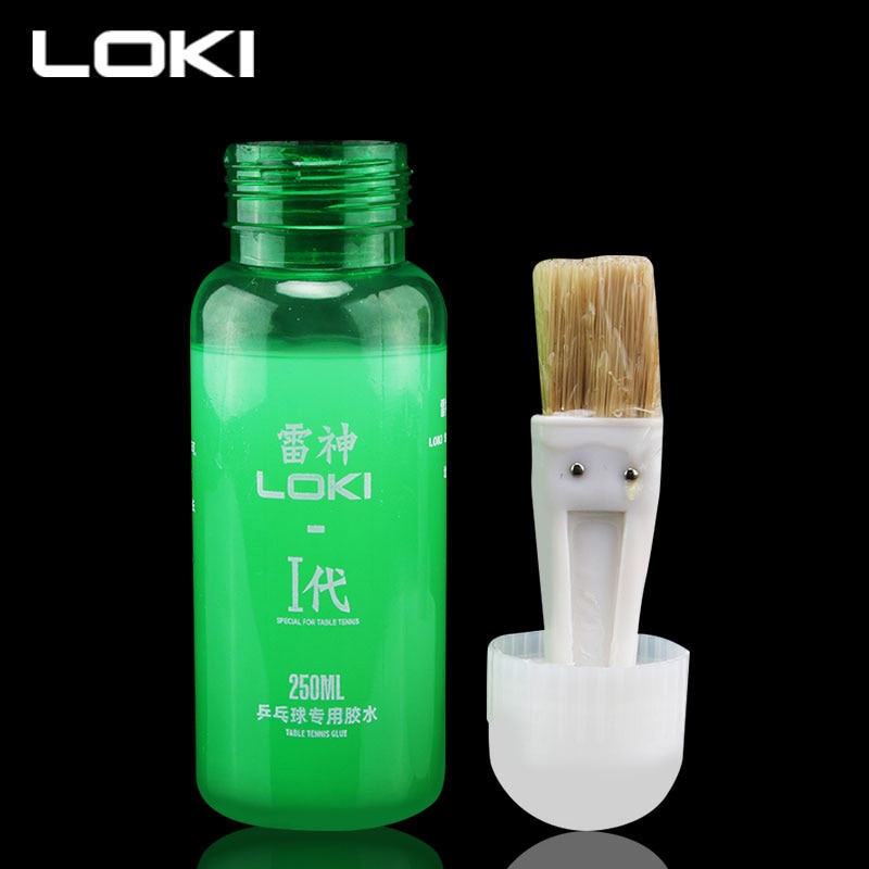 LOKI 250ml Professional Table Tennis Water Glue with Brush Organic Ping