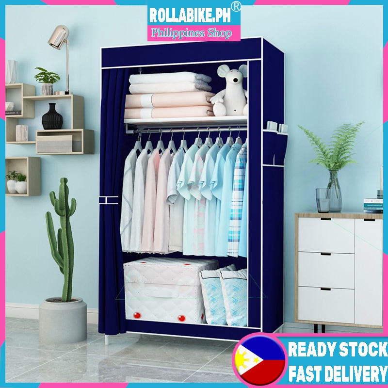 ️COD️ Wardrobe Large Storage Capacity Foldable Fabric Closet Bedroom
