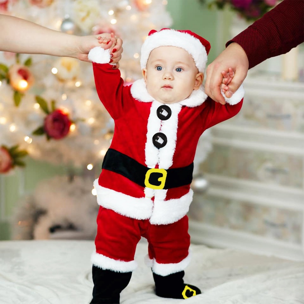 Baby boy santa costume hotsell