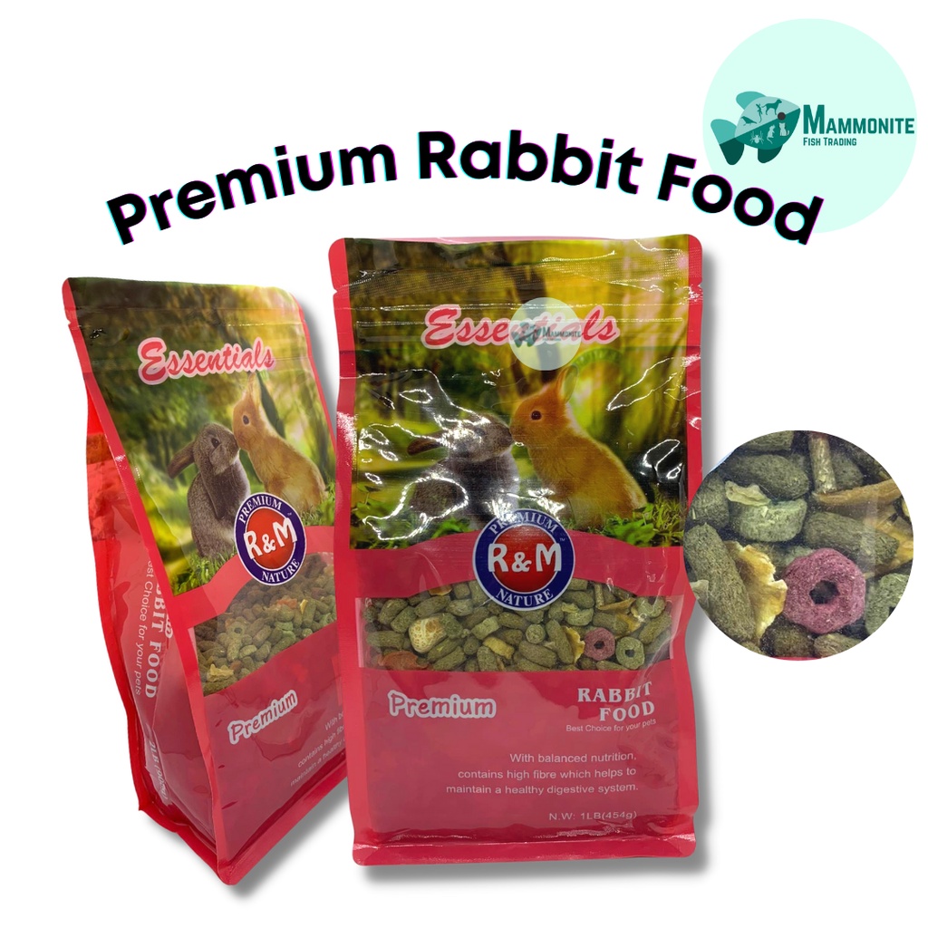 Pet Rabbit Premium Nutrition Food Mix High Fiber 200g 1LB 2LB | Shopee ...