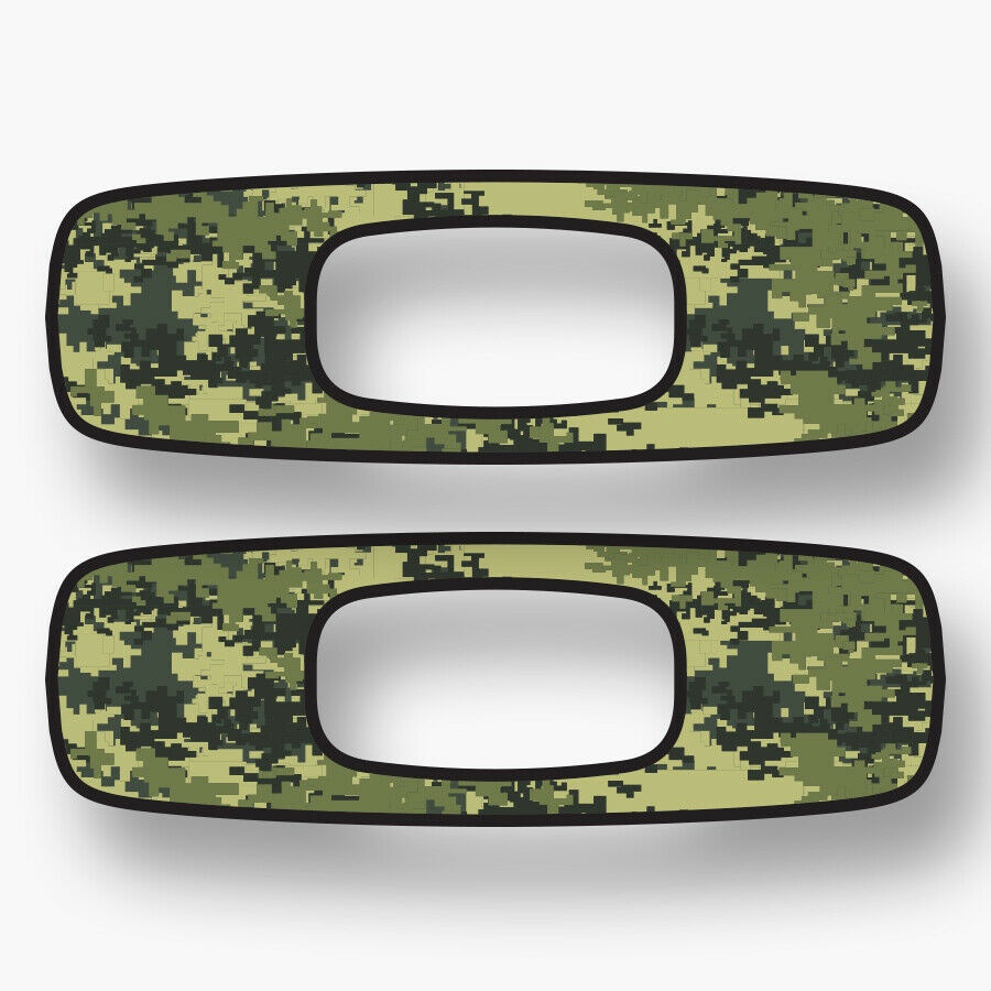 2x OAKLEY Sticker Decal Square Logo Polarized Sunglasses Helmet Visor