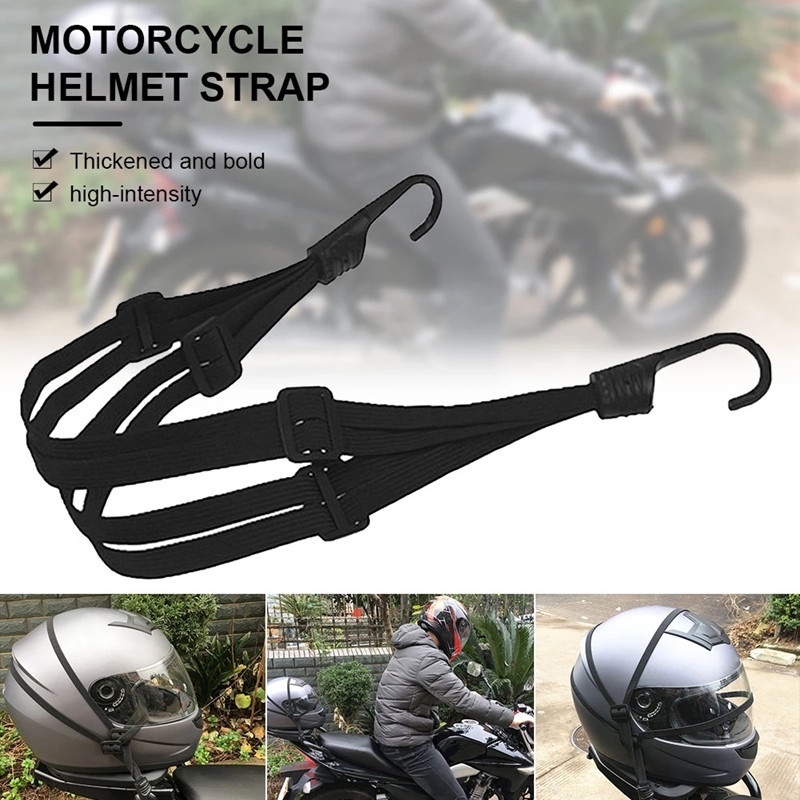 Motorcycle Retractable Elastic Rope With Hooks / Luggage Strap 80