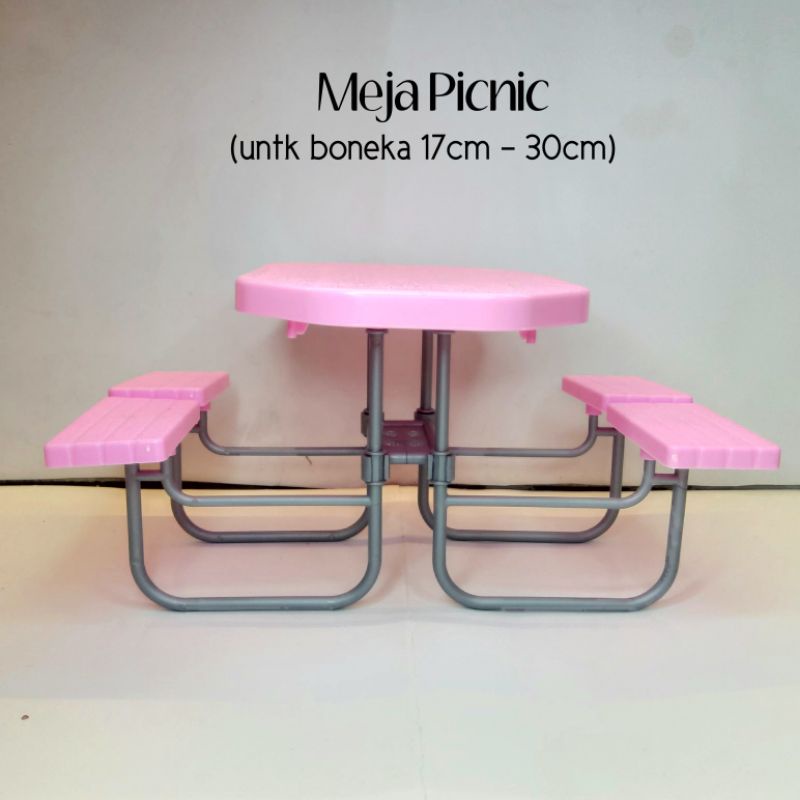 Picnic Table For Pivotal Dolls And Dolls 30cm Shopee Philippines