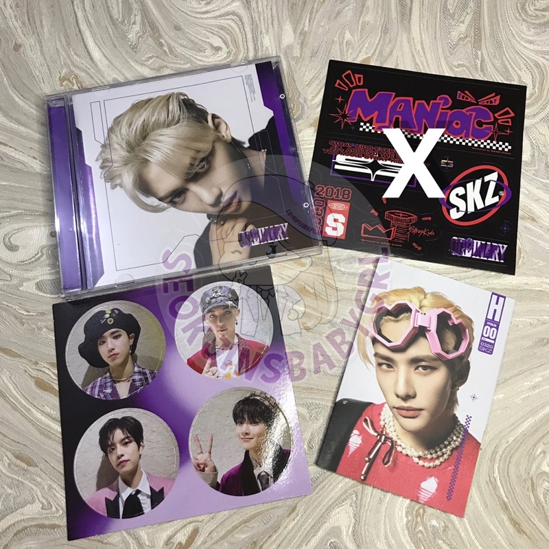 Album Jewel Only Case Cover Felix Stray Kids Oddinary Odd Skz | Shopee ...