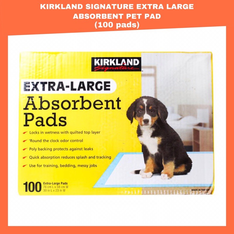 Kirkland Signature Extra Large Absorbent Pet Pad (100 pads) Shopee Philippines