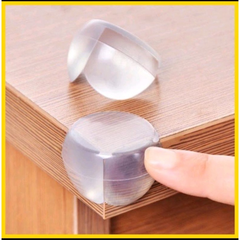 Combo of 4 SILICON BUTTONS TO COVER TABLE CORNER SAFE FOR CHILDREN ...