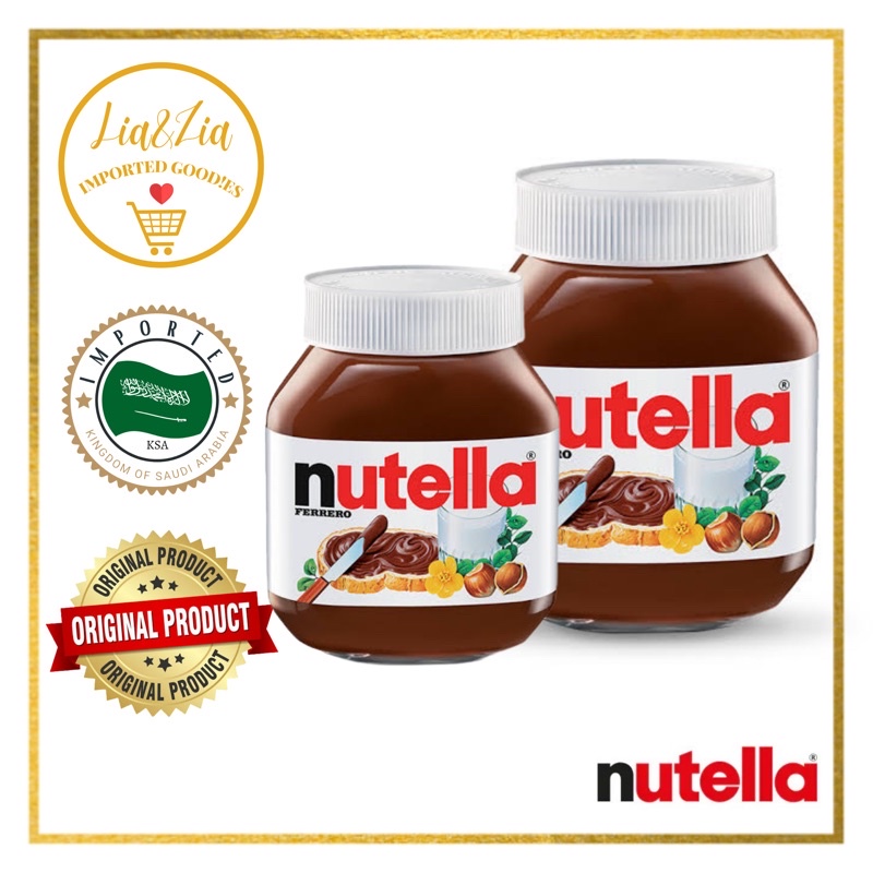 Nutella Hazelnut Chocolate Spread 200g 350g Shopee Philippines