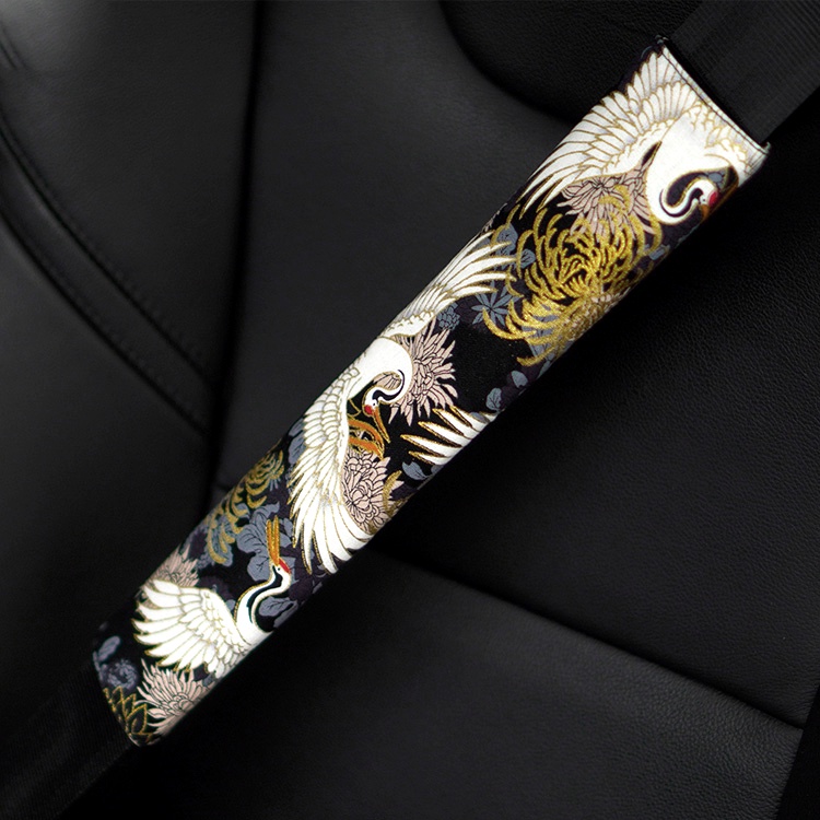 Car head pillow neck pillow JDM and wind day floating world painted