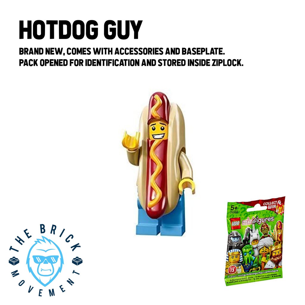 Hot dog guy online lego