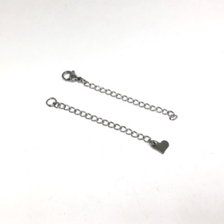 Necklace Extenders, 10Pcs Stainless Steel Necklace Chain Necklace Extenders  Gold Silver for Jewelry Making