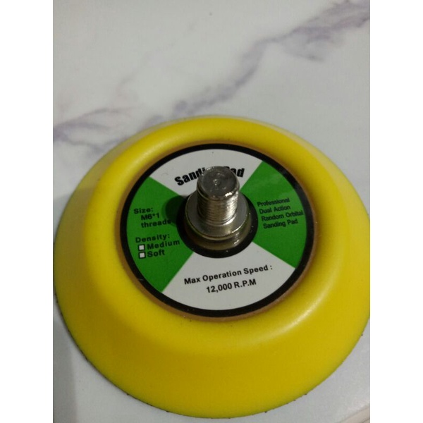 DualAction Hook & Loop Flexible Backing Plate 5inch 3inch Sanding