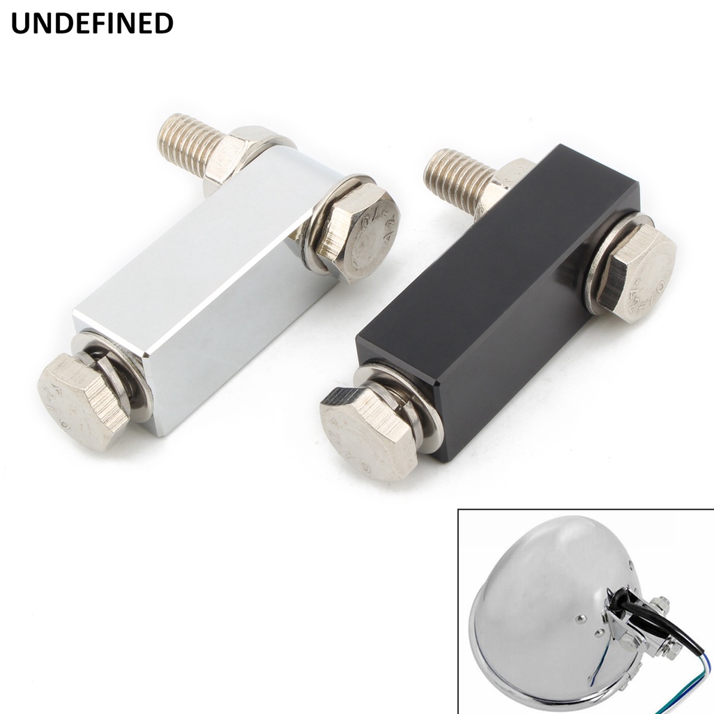 JK Universal Motorcycle Headlight Mount Block Extension Bracket CNC for