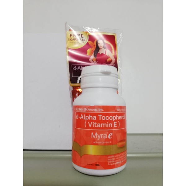 myra e 400 iu capsules 30+5 Shopee Philippines