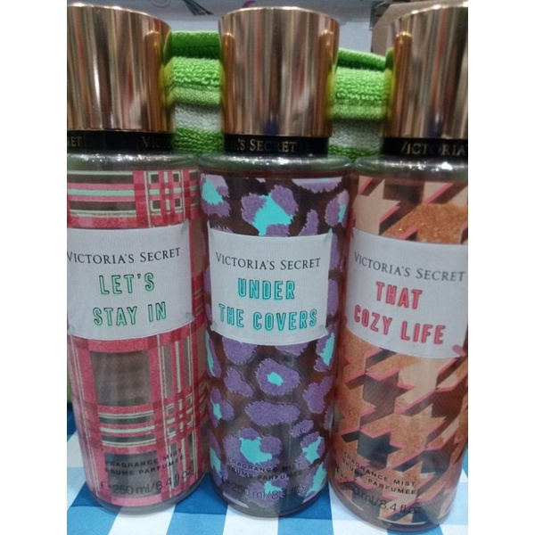 Let's Stay In / That Cozy Life / Under the Covers (VICTORIA'S SECRET) LIMITED EDITION Shopee