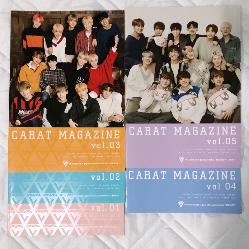 SEVENTEEN Japan Carat Magazine | Shopee Philippines