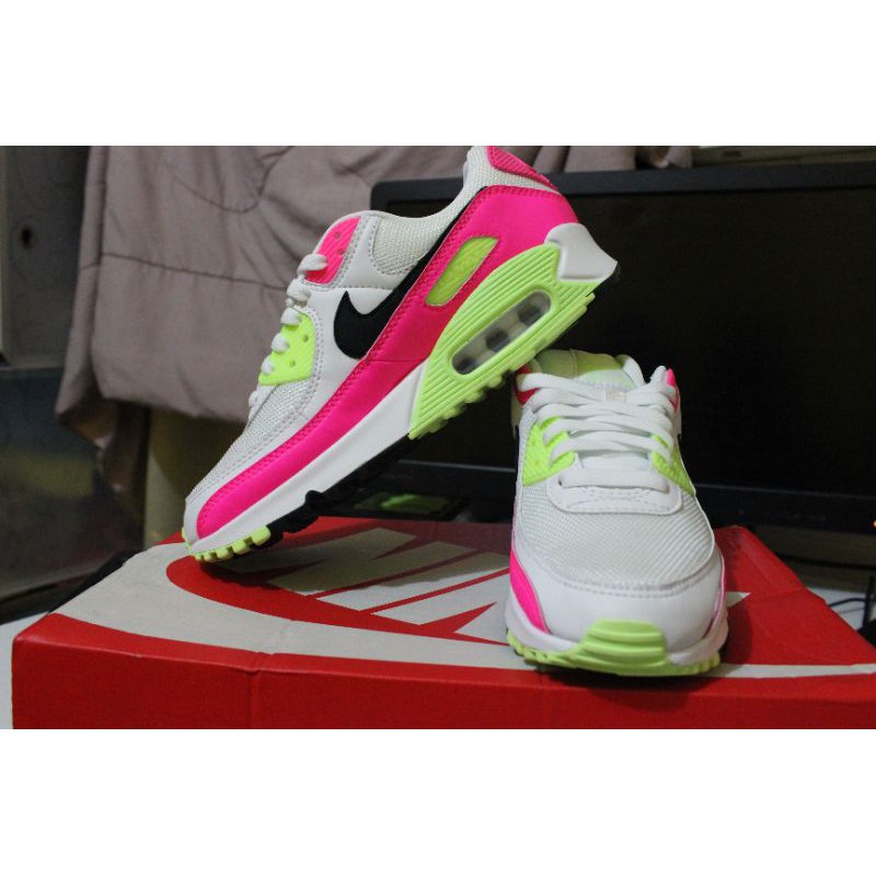 Air max 90 pink 2024 green