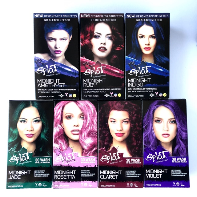 MIDNIGHT COLLECTION SPLAT HAIR COLOR Shopee Philippines