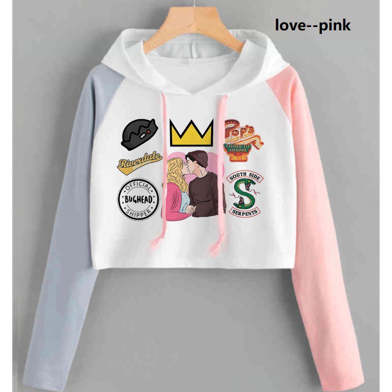 Pink southside hot sale serpents sweatshirt