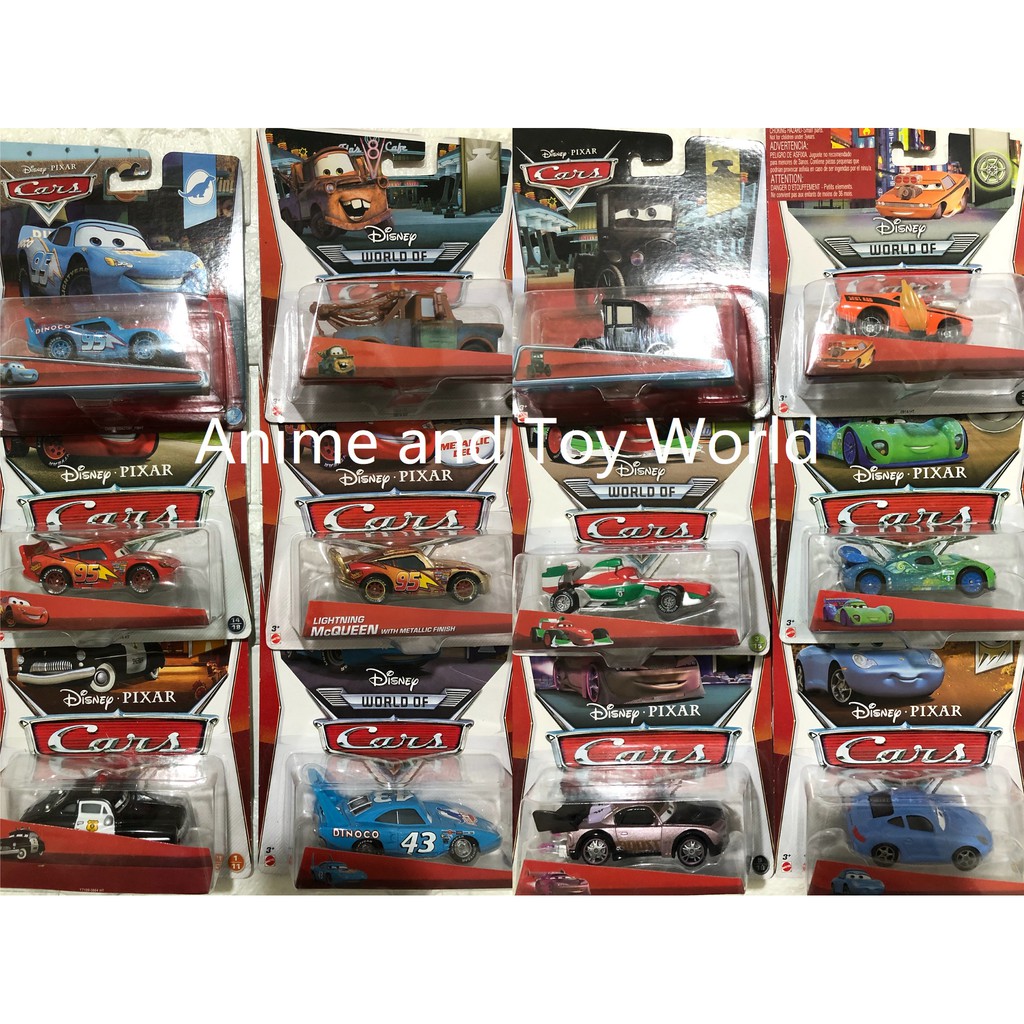 Disney Cars - Rayo Mcqueen - Metal - Original Mattel