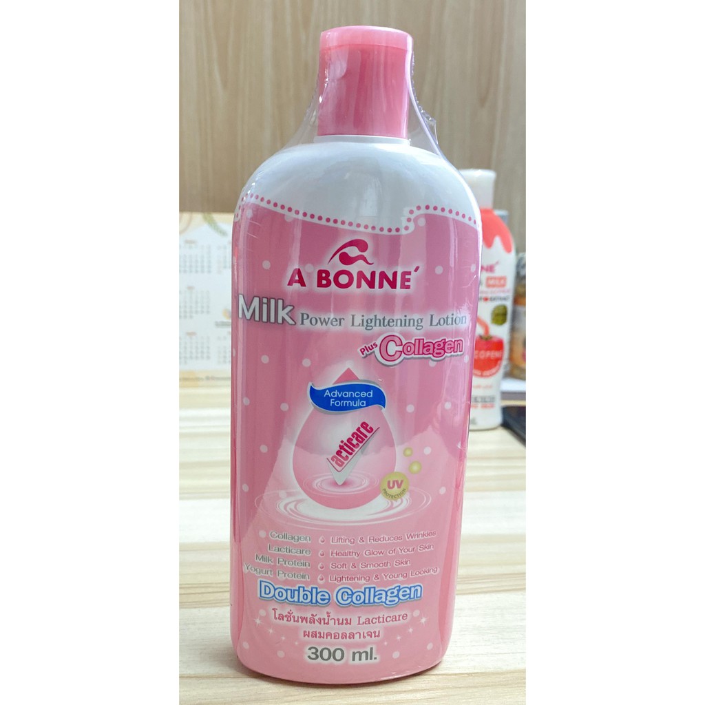 Abonne Milk Power Lightening lotion W/ Collagen 300ML | Shopee