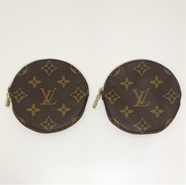 LOUIS VUITTON Monogram Round Coin Purse 1226678