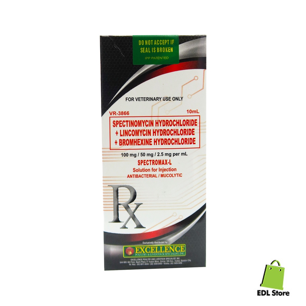 Spectromax-L 10ml Antibacterial / Mucolytic | Shopee Philippines