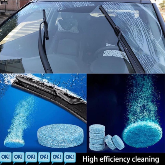 1pcs Package Car Windshield Cleaner Solid Effervescent Wiper for Car