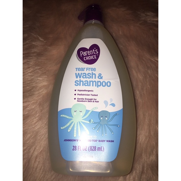 PARENT'S CHOICE Tear free WASH & SHAMPOO FROM USA Shopee Philippines